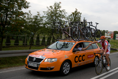 Reprezentanci Polska-BGŻ w 66. Tour de Pologne - 4. etap/Fot. Paweł