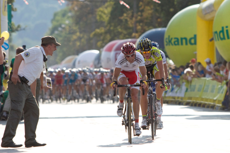 Reprezentanci Polska-BGŻ w 66. Tour de Pologne - 7. etap/Fot. Paweł