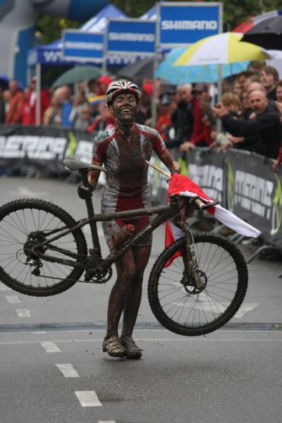 ME MTB 2009: Maja Włoszczowska została mistrzynią Europy/Fot.