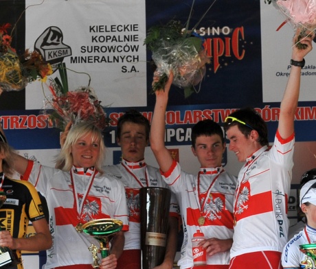 MP MTB 2009: Zawodnicy JBG-2 zostali mistrzami Polski sztafet MTB/Fot.