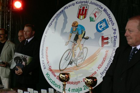 Dominik Oborski (KS PIAST ZPAS WINSAN Nowa Ruda) wygrał wyścig
