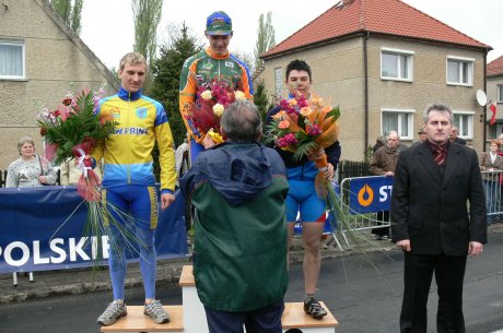 Dominik Oborski (KS PIAST ZPAS WINSAN Nowa Ruda) wygrał wyścig