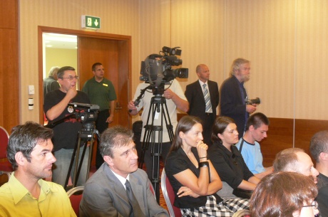 Konferencja prasowa przed Mistrzostwami Świata MTB - Canberra 2009
