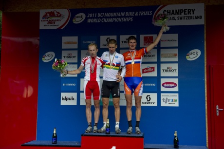 Marek Konwa został wicemistrzem świata orlików MTB! W wyścigu