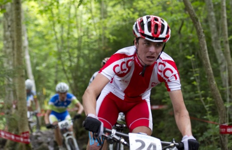 Marek Konwa został wicemistrzem świata orlików MTB! W wyścigu