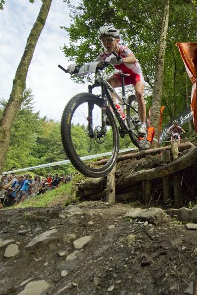 Maja Włoszczowska została wicemistrzynią świata MTB 2011 w Champery!