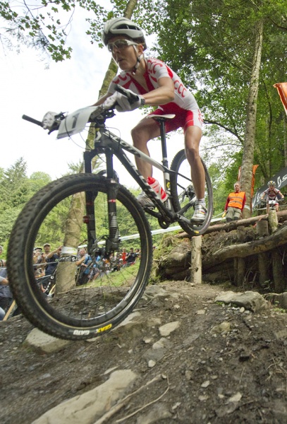 Maja Włoszczowska została wicemistrzynią świata MTB 2011 w Champery!