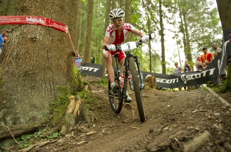 Maja Włoszczowska została wicemistrzynią świata MTB 2011 w Champery!