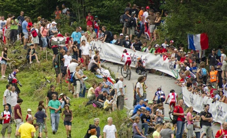 Maja Włoszczowska została wicemistrzynią świata MTB 2011 w Champery!