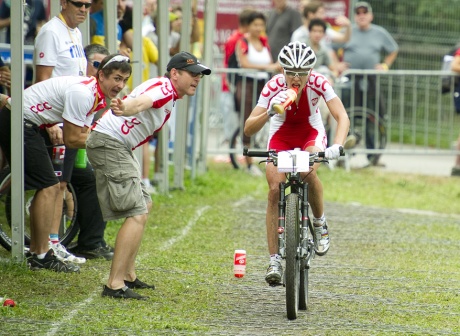 Maja Włoszczowska została wicemistrzynią świata MTB 2011 w Champery!