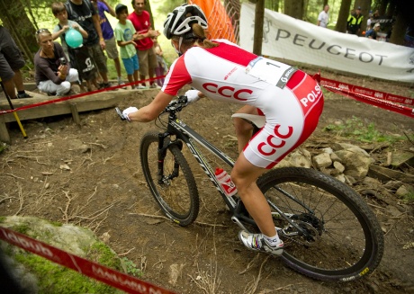 Maja Włoszczowska została wicemistrzynią świata MTB 2011 w Champery!