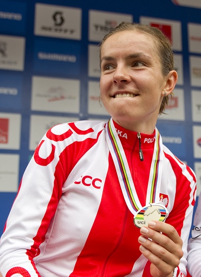 Maja Włoszczowska została wicemistrzynią świata MTB 2011 w Champery!