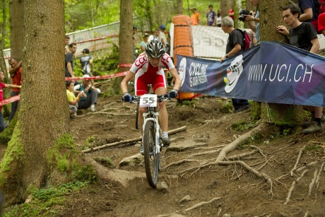 Maja Włoszczowska została wicemistrzynią świata MTB 2011 w Champery!