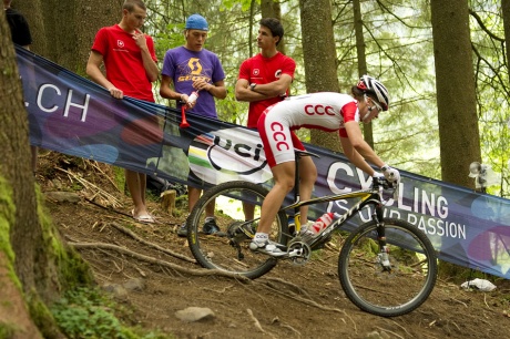 Maja Włoszczowska została wicemistrzynią świata MTB 2011 w Champery!