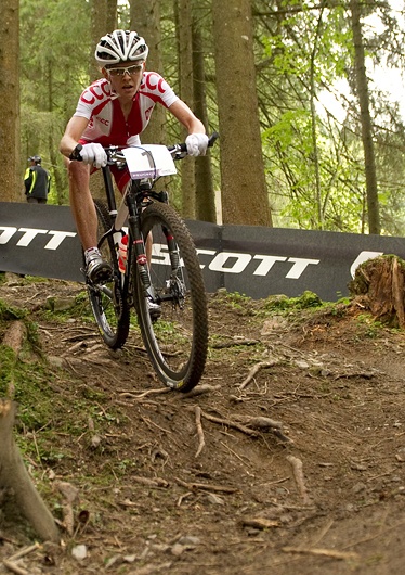 Maja Włoszczowska została wicemistrzynią świata MTB 2011 w Champery!