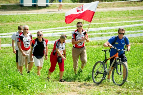 ME MTB - Dohnany 2011 - wyścig elity kobiet, w którym Maja Włoszczowska
