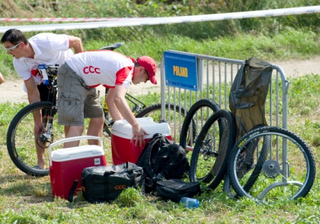 ME MTB - Dohnany 2011 - wyścig elity kobiet, w którym Maja Włoszczowska