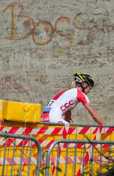 ME MTB - Dohnany 2011 - wyścig elity kobiet, w którym Maja Włoszczowska