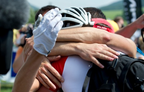 ME MTB - Dohnany 2011 - wyścig elity kobiet, w którym Maja Włoszczowska