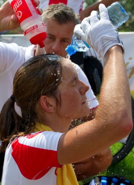 ME MTB - Dohnany 2011 - wyścig elity kobiet, w którym Maja Włoszczowska