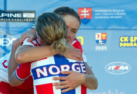ME MTB - Dohnany 2011 - wyścig elity kobiet, w którym Maja Włoszczowska