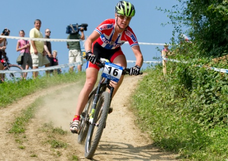ME MTB - Dohnany 2011 - wyścig elity kobiet, w którym Maja Włoszczowska