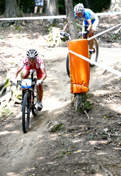 ME MTB - Dohnany 2011 - wyścig elity kobiet, w którym Maja Włoszczowska