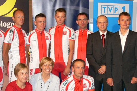 Ośmiu reprezentantów Polski wystąpi jako Polska-BGŻ w 65. Tour