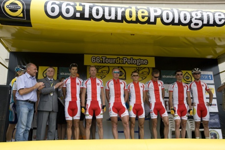 Reprezentanci Polska-BGŻ w 66. Tour de Pologne - po 3. etapach/Fot.