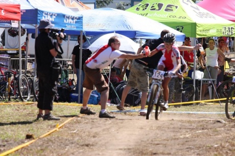 Maja Włoszczowska zwyciężyła w Pucharze RPA MTB/Fot. Andrzej
