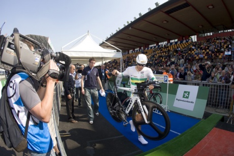 Varese 2008: Niemiec Bert Grabsch wywalczył złoty medal kolarskich