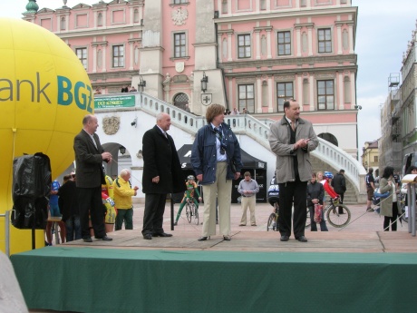 Etapowy wyścig kolarski kobiet w Zamościu wygrała Maja Włoszczowska.